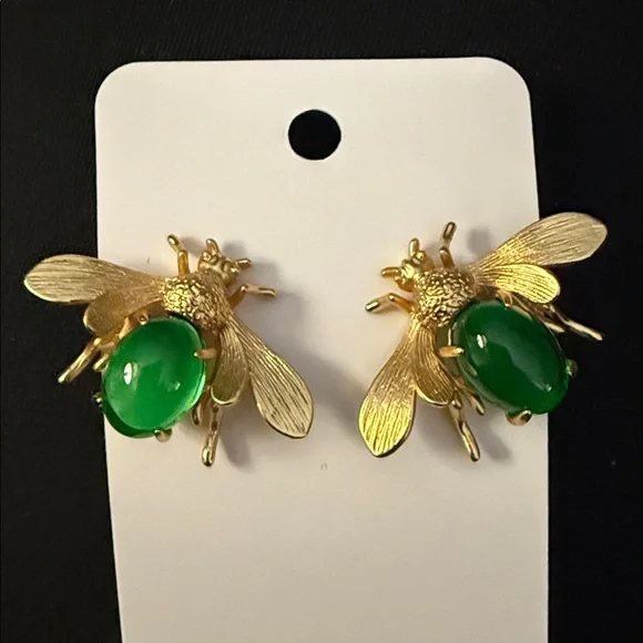 New Bee Earrings - Picture 2 of 3